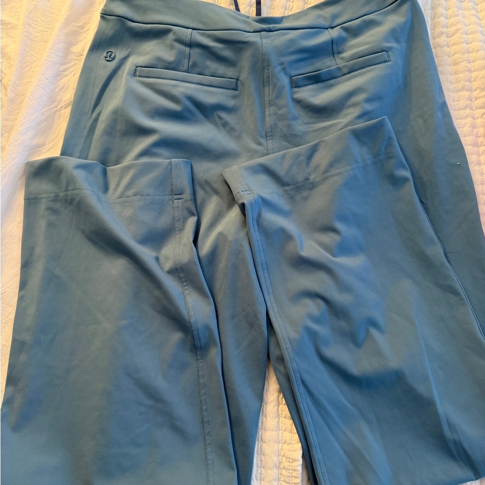 lululemon athletica Straight Leg Pants in Slate Blue